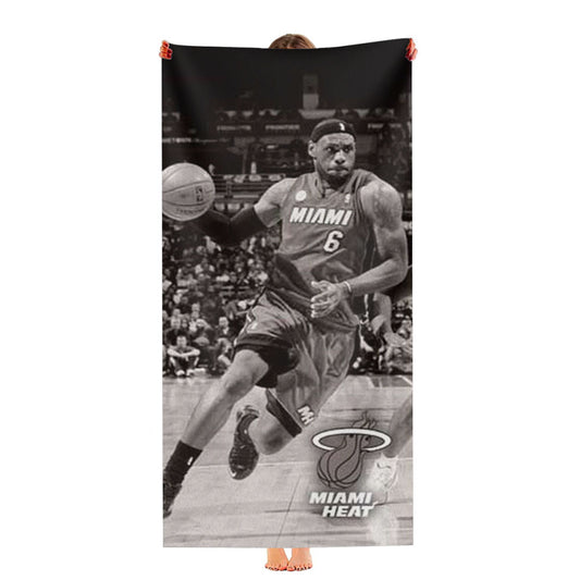 Miami Heat Logo Ultra-Soft Luxury Bathroom Towels