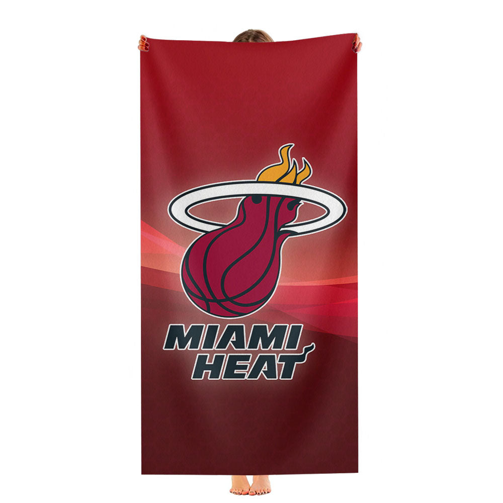 Miami Heat Ultra-Soft Luxury Bathroom Towels