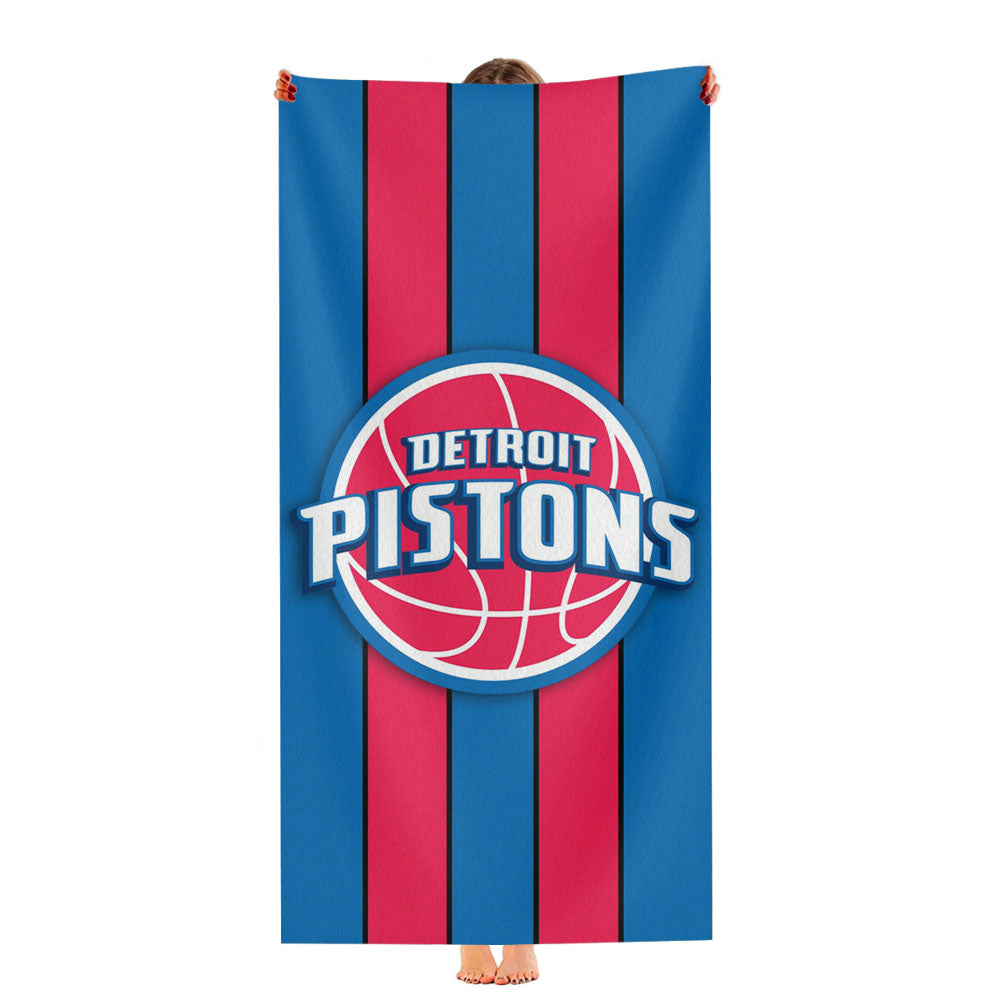 New Detroit Pistons Wallpapers Ultra-Soft Luxury Bathroom Towels