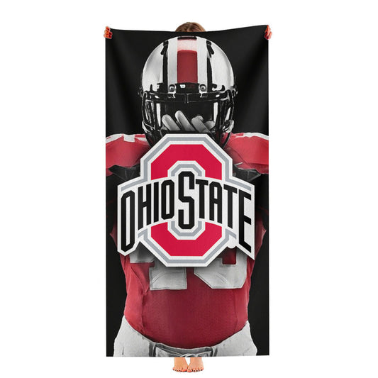 Ohio State Nfl Player Ultra-Soft Luxury Bathroom Towels