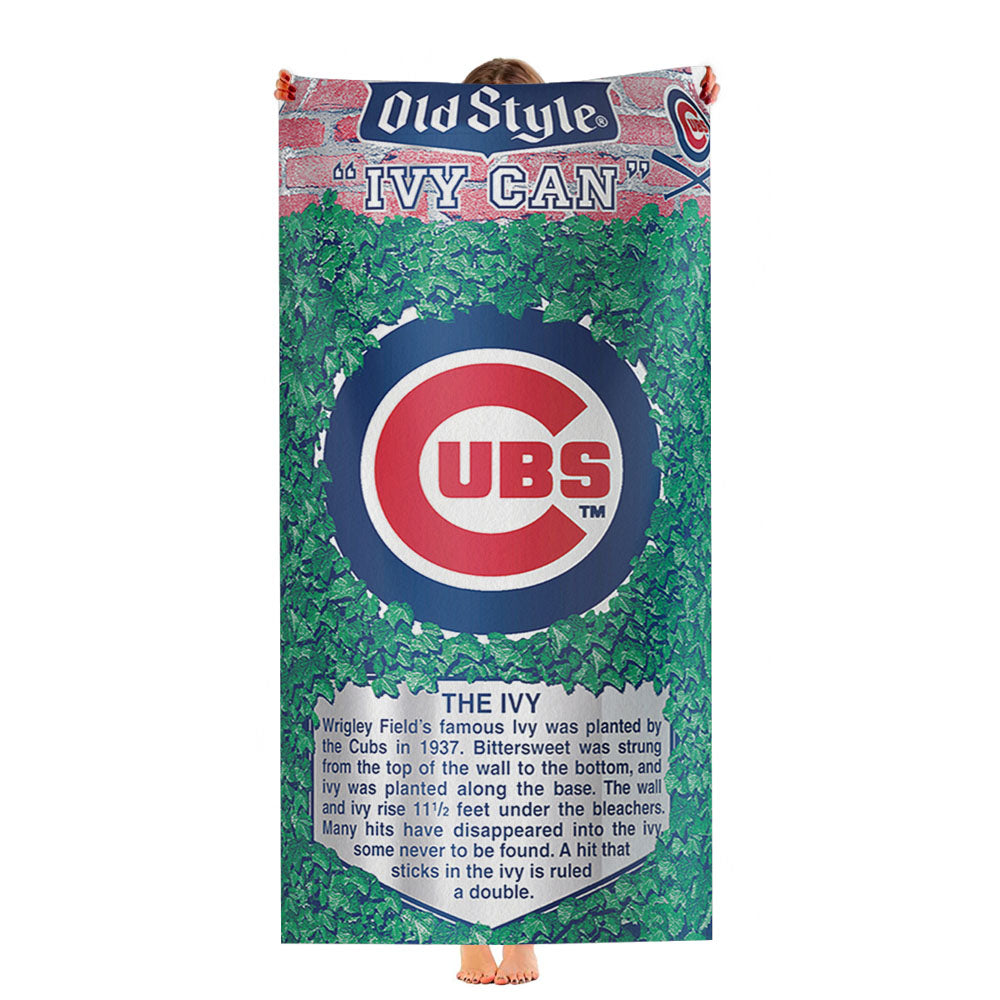 Old Style Chicago Cubs Beer Ultra-Soft Luxury Bathroom Towels