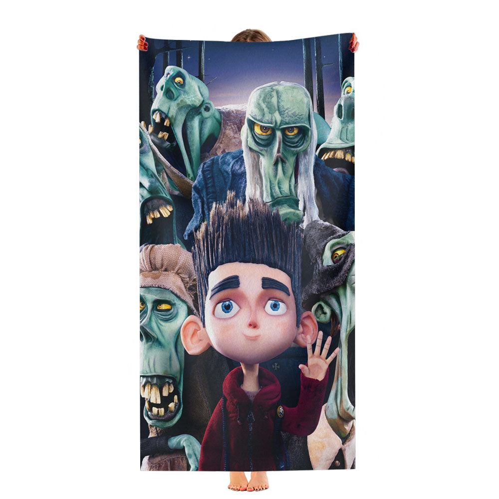 Paranorman 2012 Spooky Scary Halloween Horror Movie Ultra-Soft Luxury Bathroom Towels