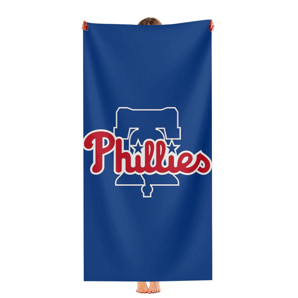 Phillies Logo Ultra-Soft Luxury Bathroom Towels