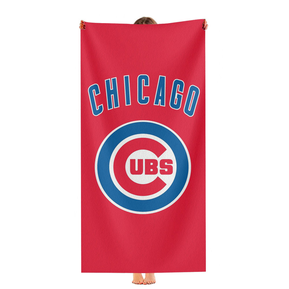 Photos Hd Chicago Cubs Ultra-Soft Luxury Bathroom Towels