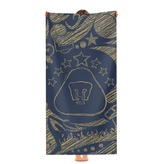 Pumas Unam Art Ultra-Soft Luxury Bathroom Towels