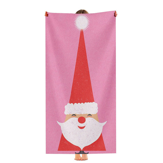 Santa Christmas Ultra-Soft Luxury Bathroom Towels