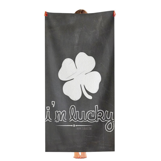 St Patricks Day Im Lucky Ultra-Soft Luxury Bathroom Towels