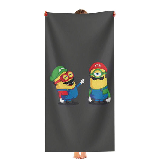 Super Mario Minions Ultra-Soft Luxury Bathroom Towels