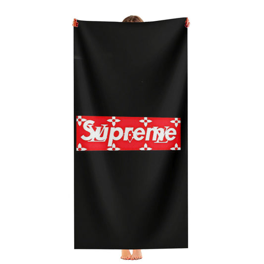 Supreme Box Louis Vuitton Logo Ultra-Soft Luxury Bathroom Towels
