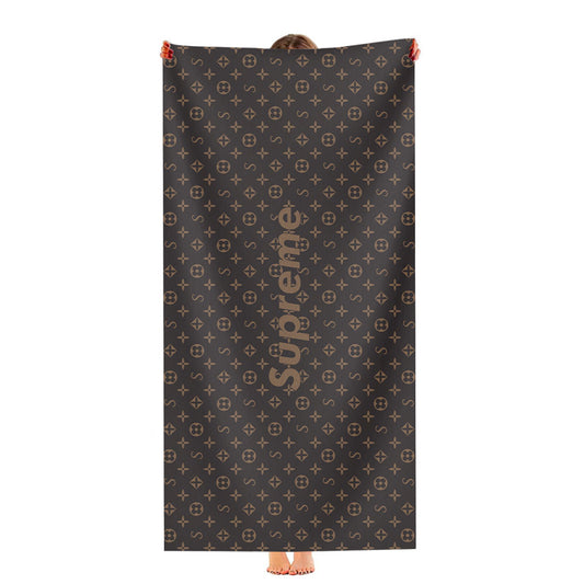 Supreme Louis Vuitton Pattern Ultra-Soft Luxury Bathroom Towels