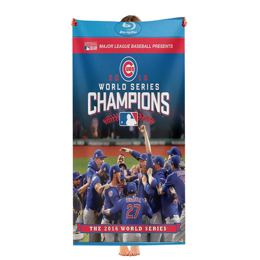 The Chicago Cubs Champions Ultra-Soft Luxury Bathroom Towels