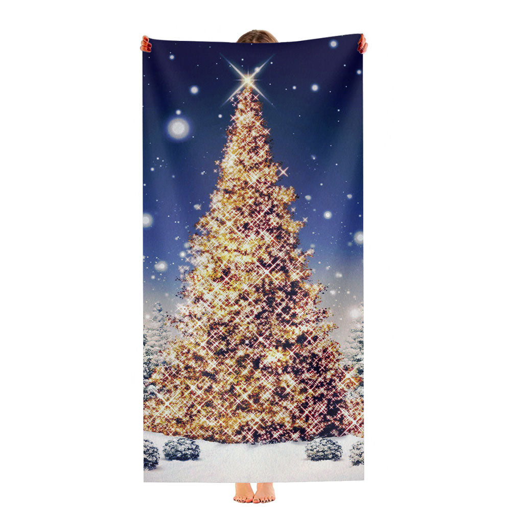 The Christmas Tree Ultra-Soft Luxury Bathroom Towels