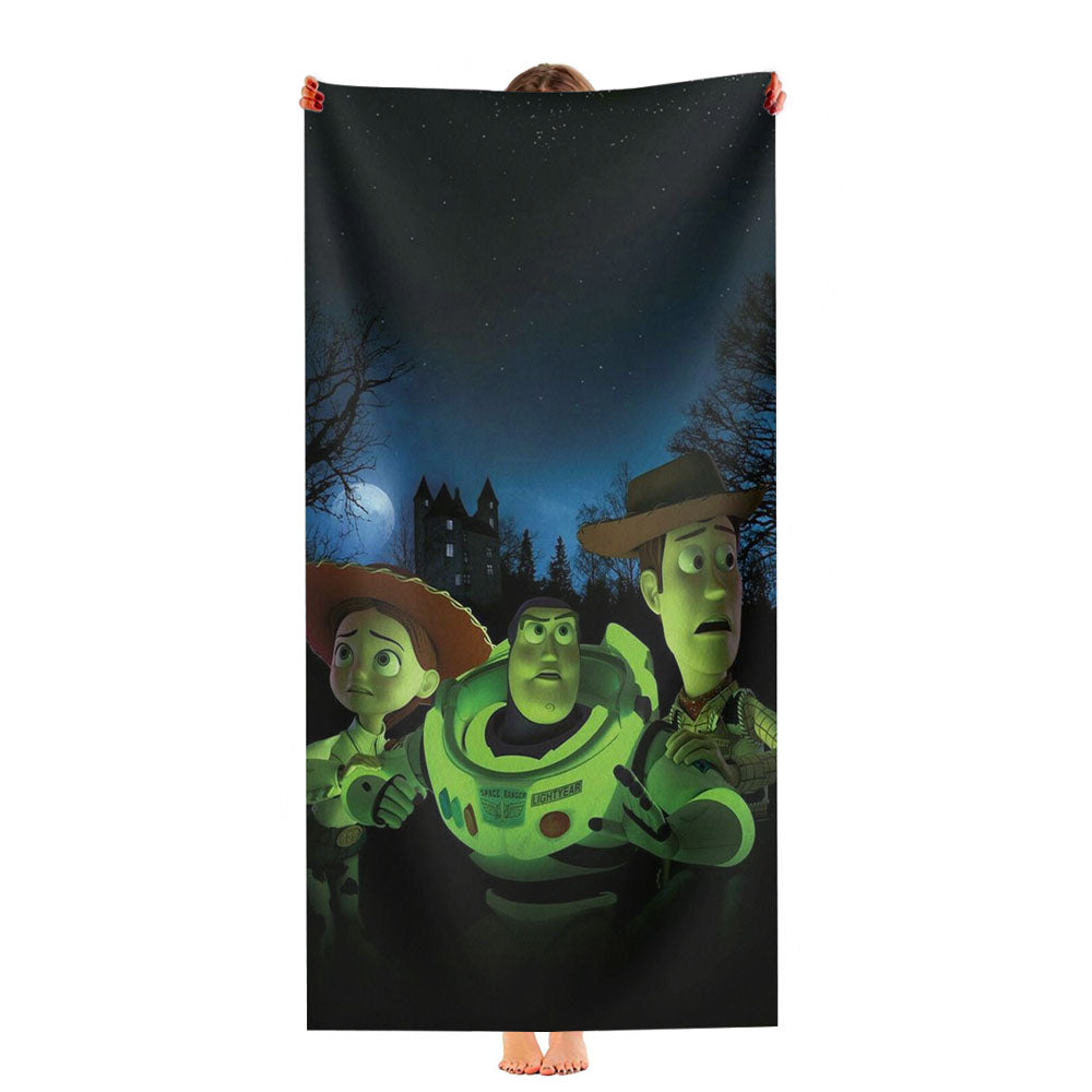 Toy Story Halloween Ultra-Soft Luxury Bathroom Towels