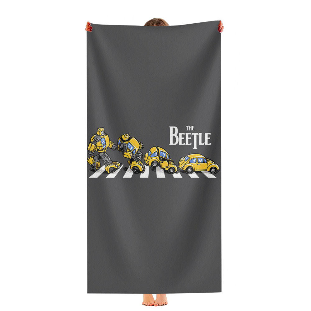 Transformers Bumblebee Beetle Ultra-Soft Luxury Bathroom Towels