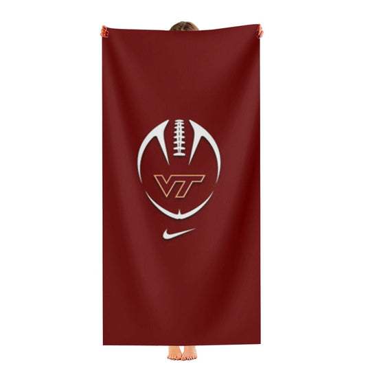 Virginia Tech Hokies Ultra-Soft Luxury Bathroom Towels