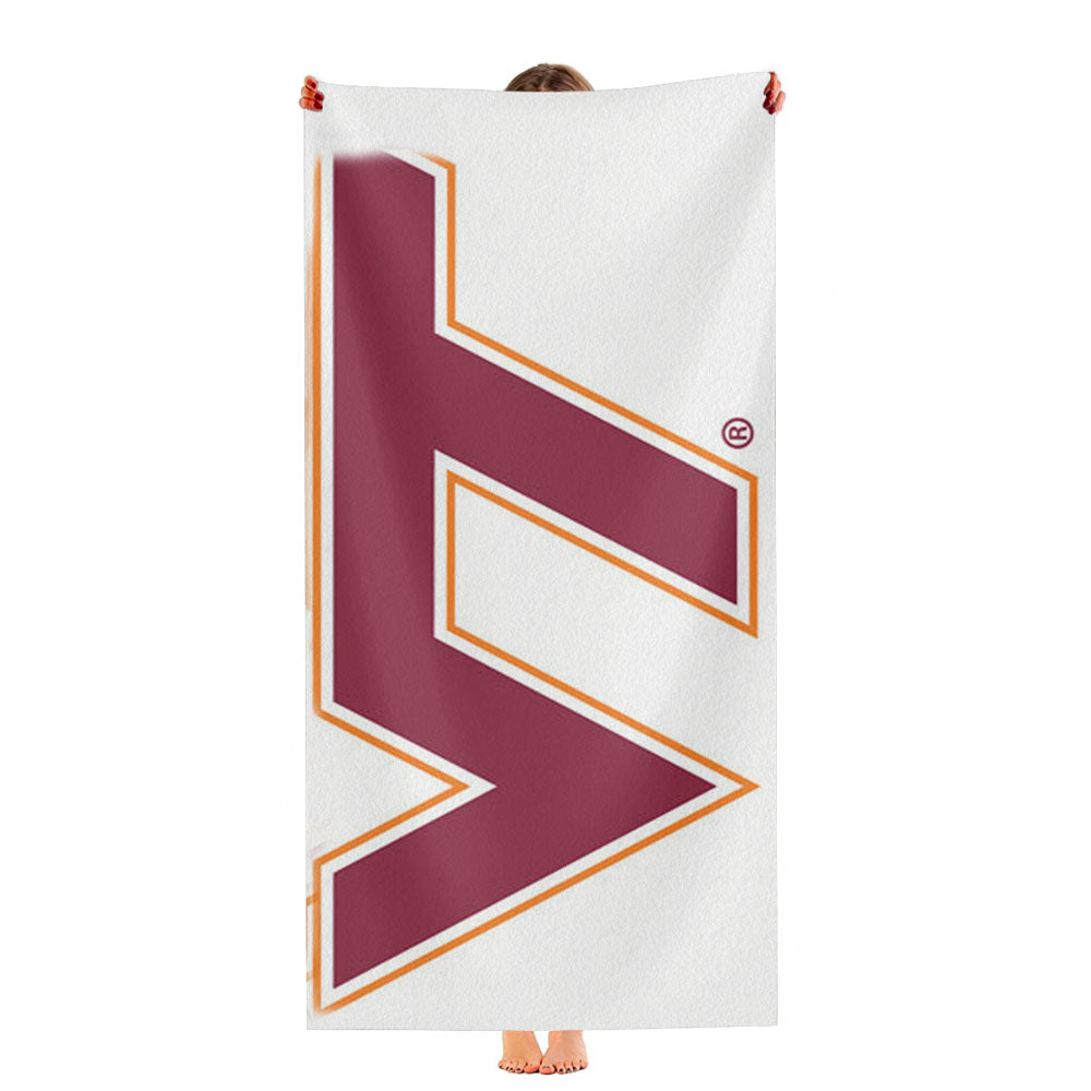 Vt Virginia Tech Ultra-Soft Luxury Bathroom Towels