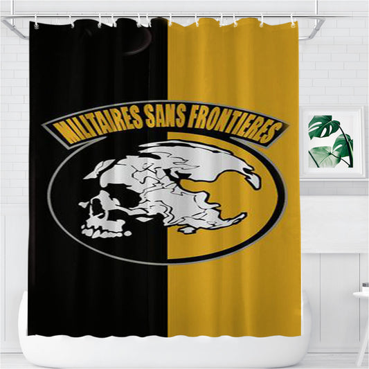 Personalized Militaires Sans Frontieres 4 Shower Curtain Farmhouse Bathroom Decor