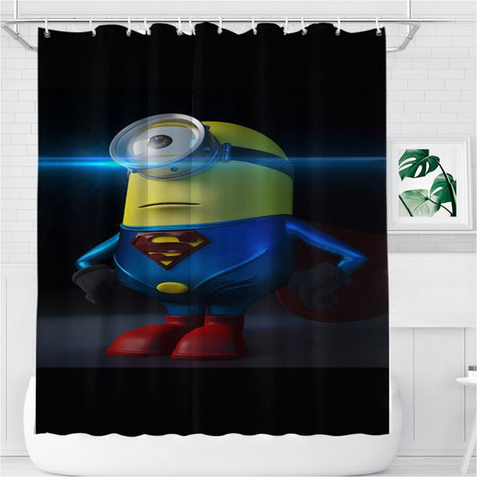 Personalized Minion Of Steel Shower Curtain Farmhouse Bathroom Decor