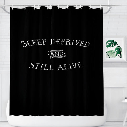 Personalized Mombie Zombie Lover Horror Shower Curtain Farmhouse Bathroom Decor