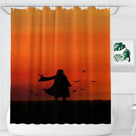 Personalized Naruto Itachi Illutions Shower Curtain Farmhouse Bathroom Decor