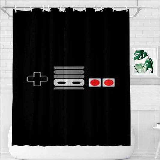 Nes Bathroom Shower Curtain Fabric Waterproof | 66 X 72 Inch