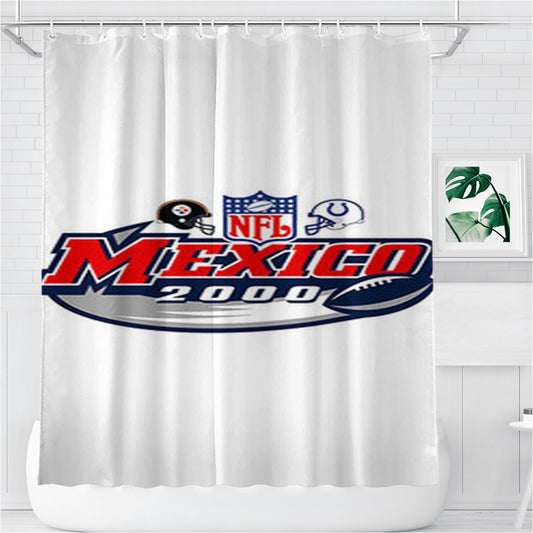 Personalized Nfl Mexico 0 Shower Curtain Farmhouse Bathroom Decor