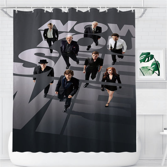 Personalized Now You See Me Movie Shower Curtain Farmhouse Bathroom Decor