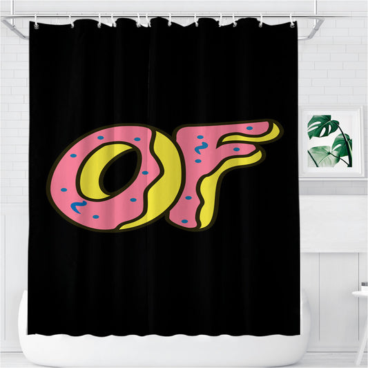 Personalized Obey Doughnut Odd Future Ofwgkta Shower Curtain Farmhouse Bathroom Decor