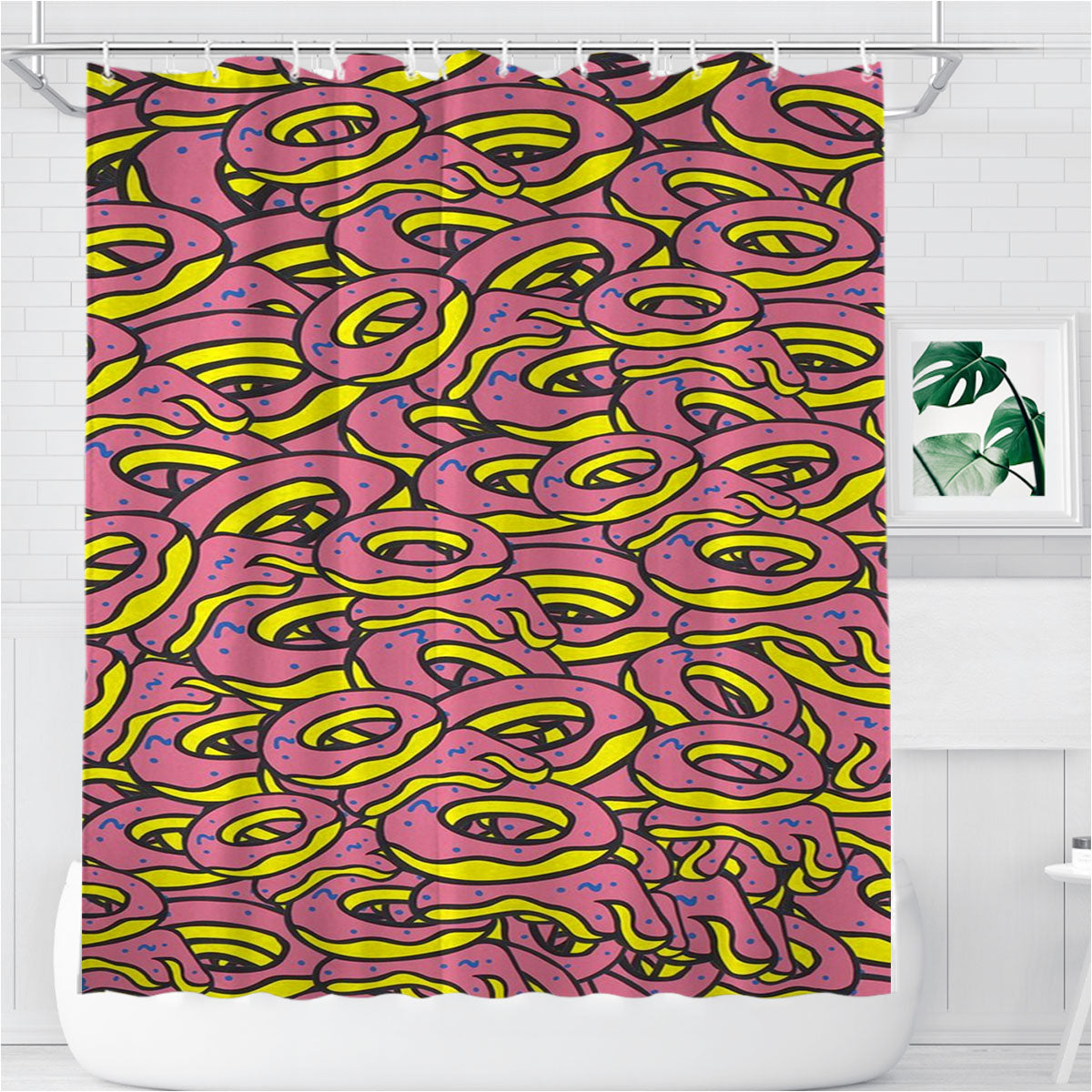 Odd Future Bathroom Shower Curtain Fabric Waterproof | 66 X 72 Inch
