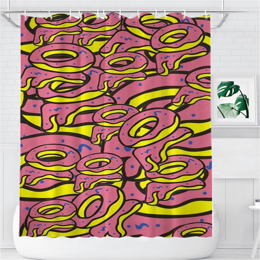 Personalized Of Odd Future Donut Shower Curtain Farmhouse Bathroom Decor