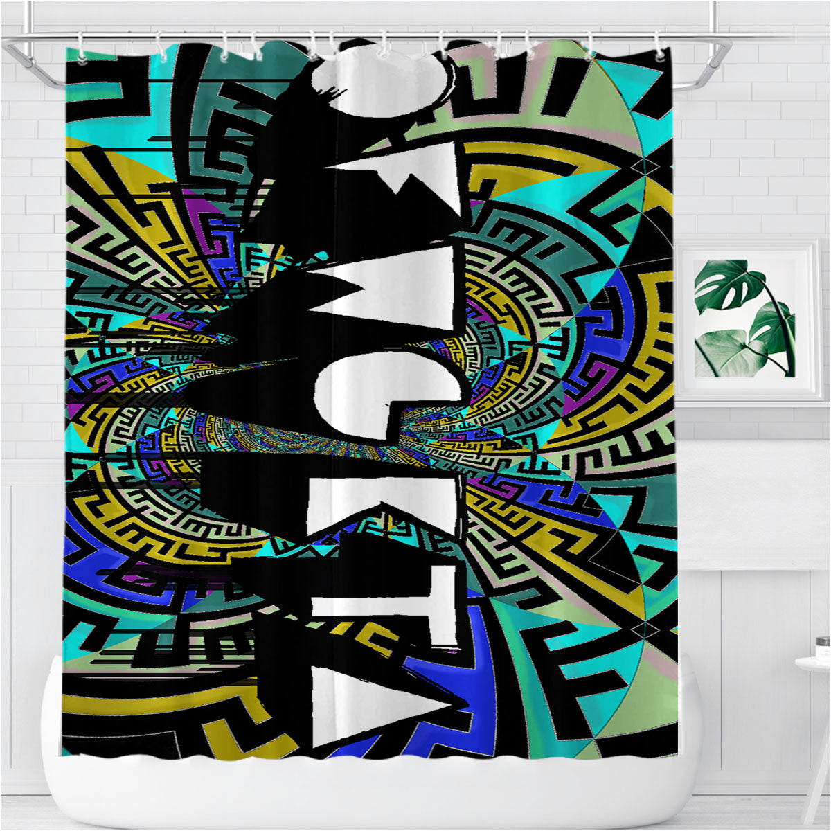Ofwgkta Aesthetic Bathroom Shower Curtain Fabric Waterproof | 66 X 72 Inch