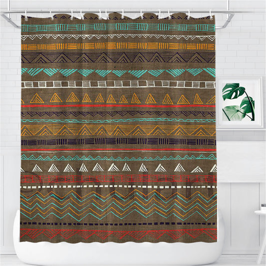 Personalized Pattern Chulart Shower Curtain Farmhouse Bathroom Decor