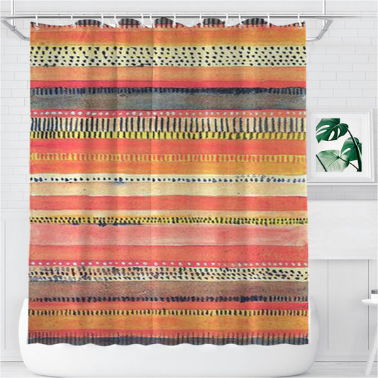 Personalized Pattern Is A Blur Shower Curtain Farmhouse Bathroom Decor