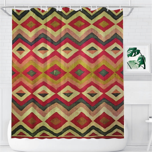 Personalized Pattern Skin Know Bath Shower Curtain Farmhouse Bathroom Decor
