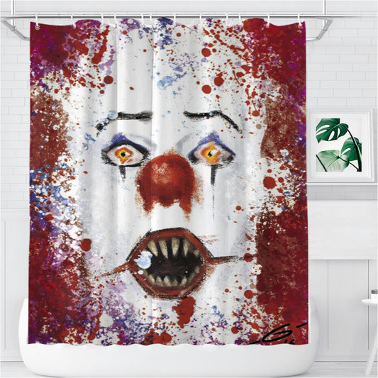 Personalized Pennywise The Dancing Clown It Shower Curtain Farmhouse Bathroom Decor