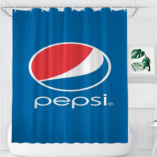 Personalized Pepsi Shower Curtain Farmhouse Bathroom Decor