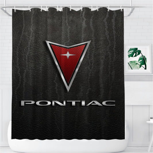 Pontiac Bathroom Shower Curtain Fabric Waterproof
