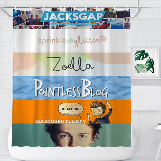 Personalized Quotes The Youtubers Shower Curtain Farmhouse Bathroom Decor