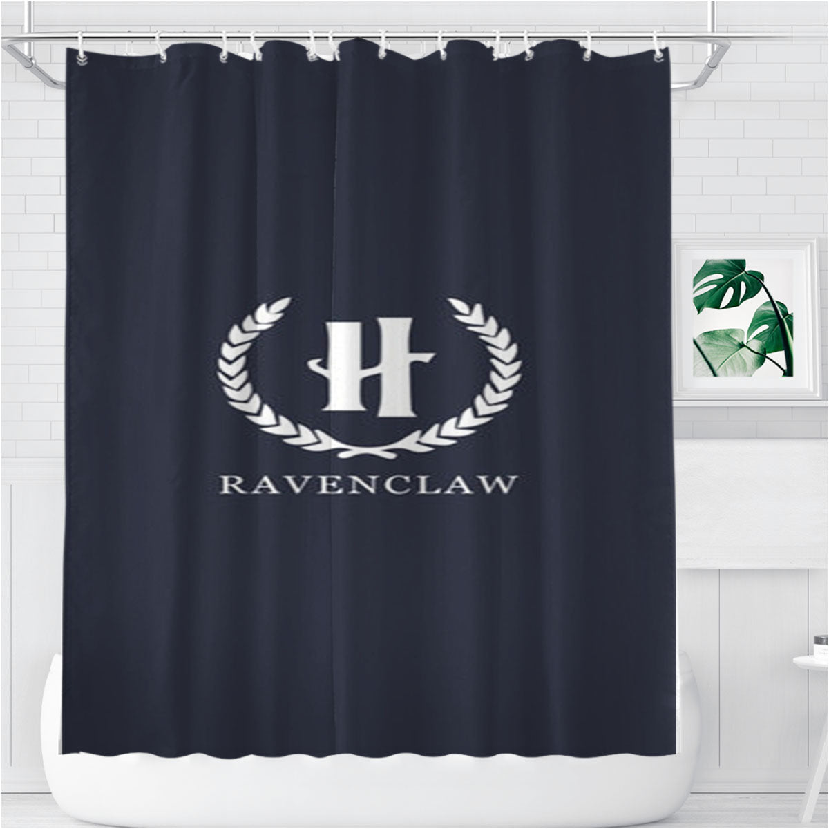 Ravenclaw Bathroom Shower Curtain Fabric Waterproof | 66 X 72 Inch