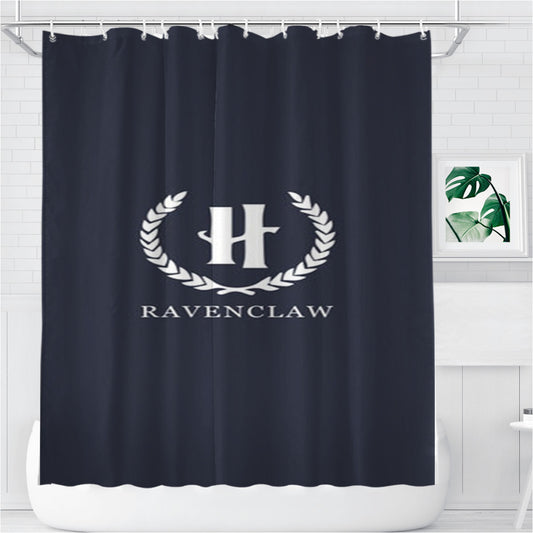 Personalized Ravenclaw Shower Curtain Farmhouse Bathroom Decor