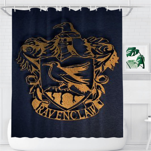 Personalized Ravenclaw Harry Potter Shower Curtain Farmhouse Bathroom Decor