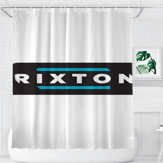 Rixton Art Bathroom Shower Curtain Fabric Waterproof | 66 X 72 Inch