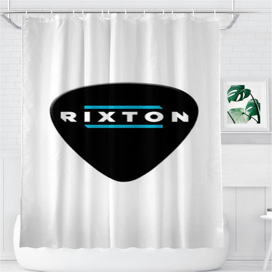 Rixton Symbol Bathroom Shower Curtain Fabric Waterproof | 66 X 72 Inch