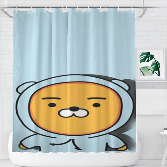 Ryan Said Let'S Jogging Bathroom Shower Curtain Fabric Waterproof | 66 X 72 Inch