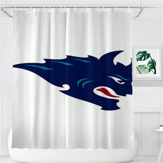 Sadevils Logo Bathroom Shower Curtain Fabric Waterproof | 66 X 72 Inch