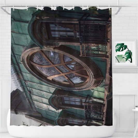 Personalized Sancto Sanctorum Hindi Logo Doctor Strange Shower Curtain Farmhouse Bathroom Decor