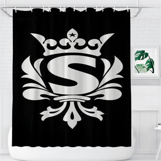 Scandal Band Bathroom Shower Curtain Fabric Waterproof | 66 X 72 Inch
