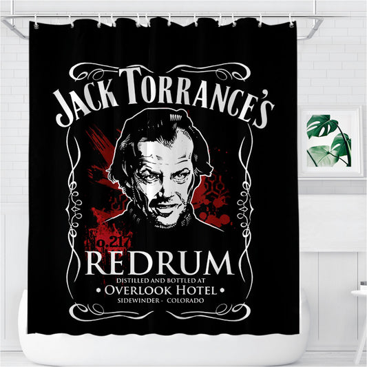 Personalized Search Jack Torrance Shower Curtain Farmhouse Bathroom Decor