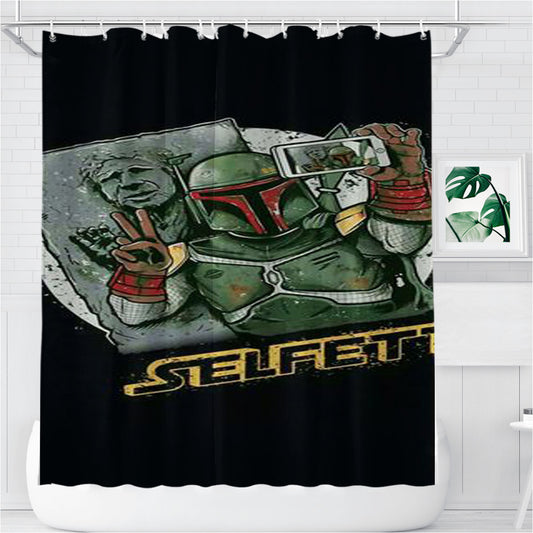 Selfett Bathroom Shower Curtain Fabric Waterproof | 66 X 72 Inch