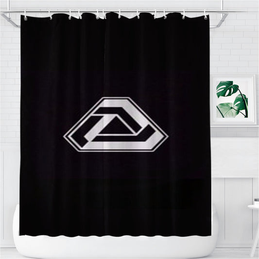 Settlement Defense Front Bathroom Shower Curtain Fabric Waterproof | 66 X 72 Inch